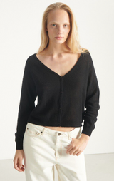 American Vintage Damen-Cardigan DUMY schwarz