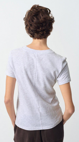 American Vintage – Damen T-Shirt SONOMA ARKTIS MELIERT