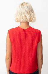 American Vintage Damen-Cardigan EAST Piment meliert