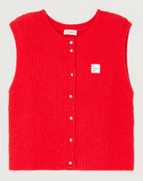 American Vintage Damen-Cardigan EAST Piment meliert