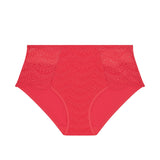 Simone Pérèle Karma - Taillen-Slip mit hohem Bund Freches Rot I 12V770