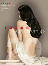FALKE Pure Matt 20 DEN Damen Strumpfhose Braun