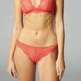 Simone Pérèle Karma - Tanga Freches Rot I 12V710