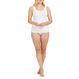 SPANX Cotton Comfort Tank - Shapingtop Weiss I 10267R