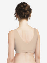 Chantelle SOFTSTRETCH Oberteil Bustier Padded V Neck Beige Dore I C16A10-01N