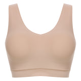 Chantelle SOFTSTRETCH Oberteil Bustier Padded V Neck Beige Dore I C16A10-01N