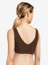 Chantelle SOFTSTRETCH Oberteil Bustier Padded V Neck Noyer I C16A10-0ST