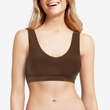 Chantelle SOFTSTRETCH Oberteil Bustier Padded V Neck Noyer I C16A10-0ST