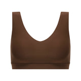 Chantelle SOFTSTRETCH Oberteil Bustier Padded V Neck Noyer I C16A10-0ST