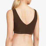 Chantelle SOFTSTRETCH Oberteil Bustier Padded V Neck Noyer I C16A10-0ST