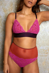 Dora Larsen ALBA LACE HIGH Triangel Bralette