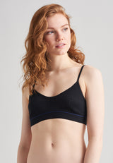 SCHIESSER REVIVAL - Greta Bustier schwarz