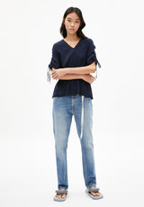 ARMEDANGELS - DOINAA BLUSE AUS LENZING™ ECOVERO™