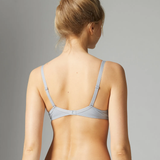 Simone Pérèle Saga - BH Triangel-Vollschale, mit tiefem Dekolleté Grau