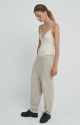 American Vintage Women Jogger DOMY Sand Melange