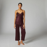 Simone Pérèle Dream - Seidenhose Bordeaux