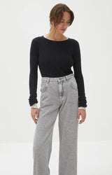 American Vintage Women Pullover DAMSVILLE Schwarz I DAM18BH21