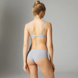 Simone Pérèle Saga - BH Triangel-Vollschale, mit tiefem Dekolleté Grau