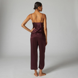 Simone Pérèle Dream - Seidenhose Bordeaux