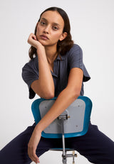 ARMEDANGELS - NAALA Bluse aus TENCEL™ Lyocell Mix Indigo