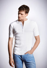 SCHIESSER REVIVAL - Karl-Heinz Shirt kurzarm weiß