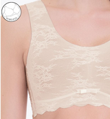 ANITA ESSENTIALS - Lace Bralette Schale crystal I 5400