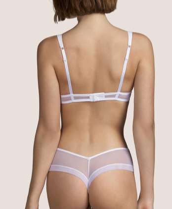 Andres Sarda Dion - unterlegter BH tief-dekolltiert I3312016WIT