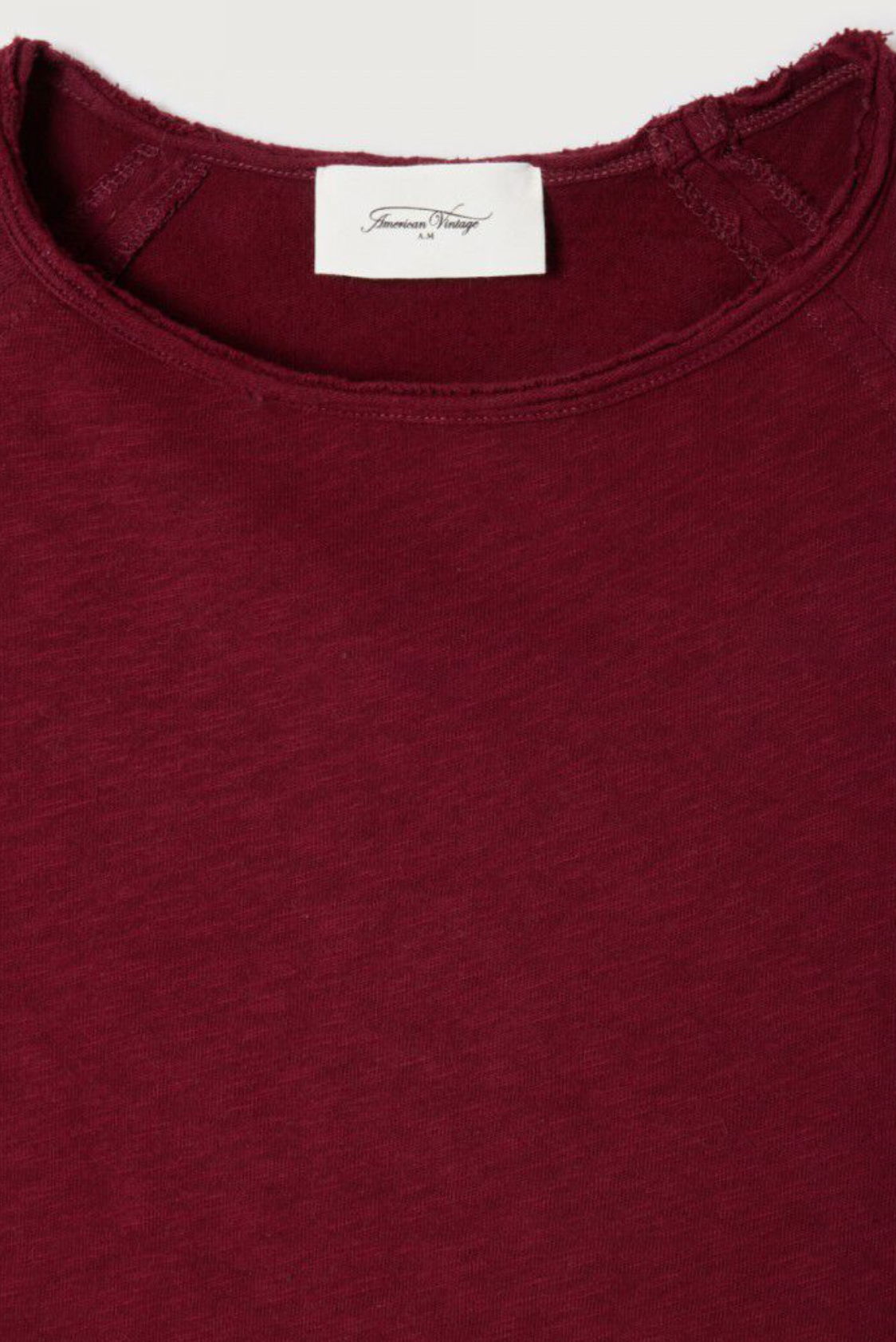 American Vintage Damen-Langarm-T-Shirt SONOMA Vintage Zypresse