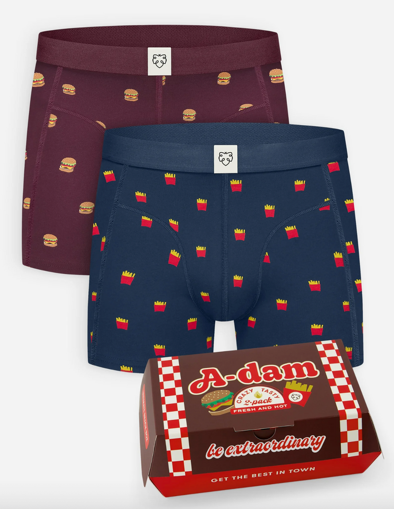 A-dam  - 2 PACK TAKE AWAY Boxer Briefs