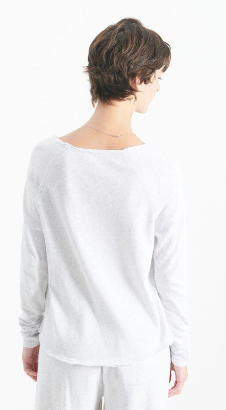 American Vintage – Damen T-Shirt SONOMA ARKTIS MELIERT