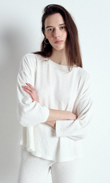 American Vintage Damen-T-Shirt YRUKI weiß