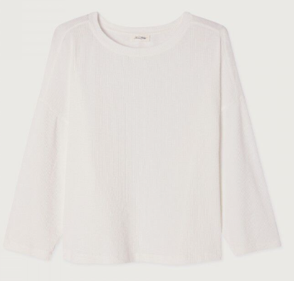 American Vintage Damen-T-Shirt YRUKI weiß