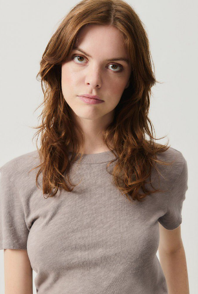 AMERICAN VINTAGE - DAMEN T-SHIRT SONOMA Biber Vintage