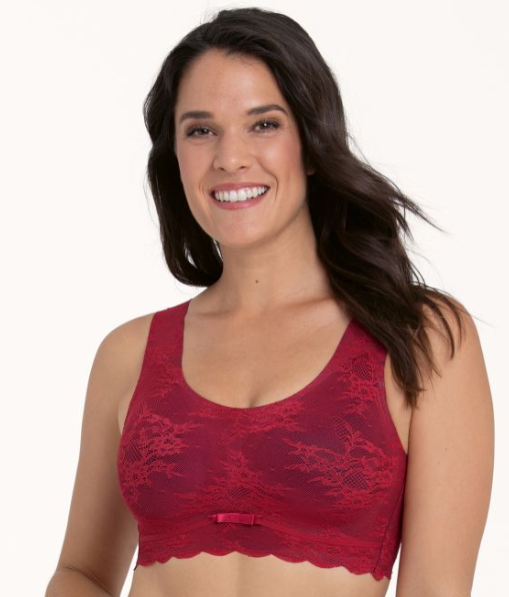 ANITA ESSENTIAL LACE  Bralette red I 5400