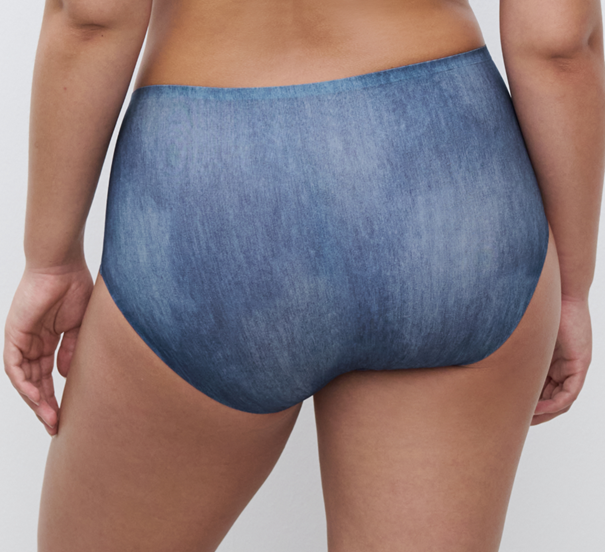 Chantelle SOFTSTRETCH - Taillenslip Blue Denim Print | C11D70-A21
