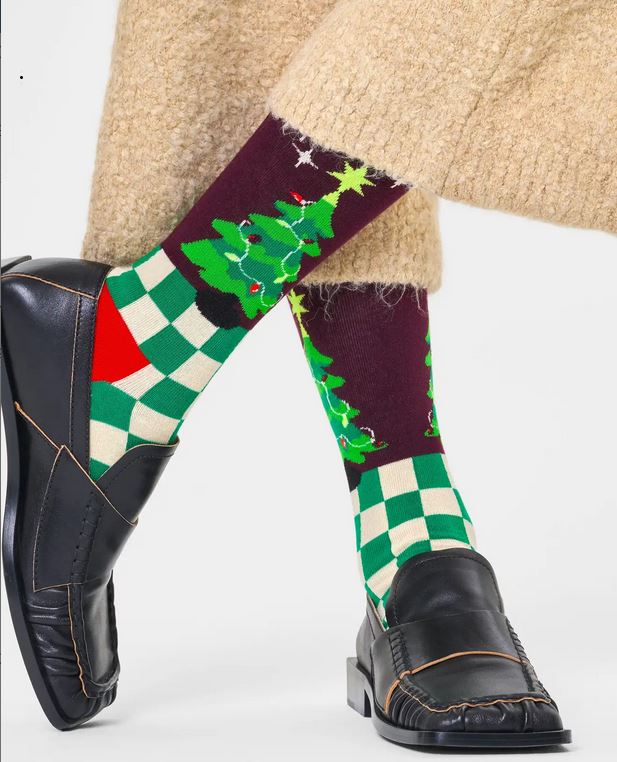 Happy Socks - Christmas Tree Sock