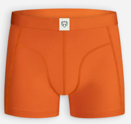 A-dam  - ORANGE SOLID Boxer Brief