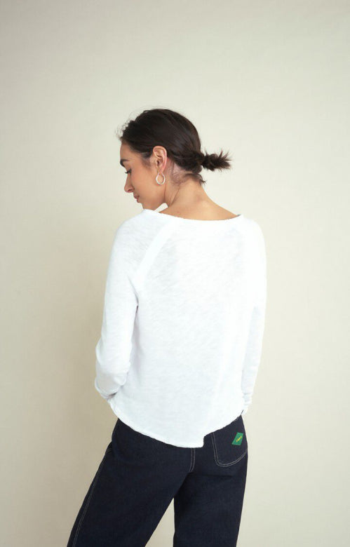 American Vintage – Damen Langarm-T-Shirt SONOMA