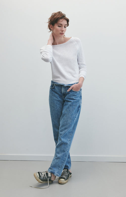 American Vintage – Damen Langarm-T-Shirt SONOMA