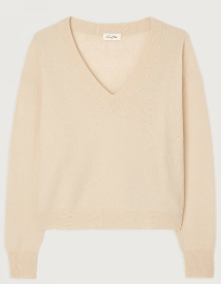 American Vintage Damenpullover RAXON Naturel