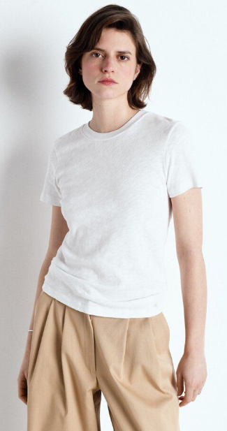 American Vintage Damen-T-Shirt SONOMA Weiß