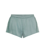 Simone Pérèle SATIN SECRETS - Nightshort Velvet Green