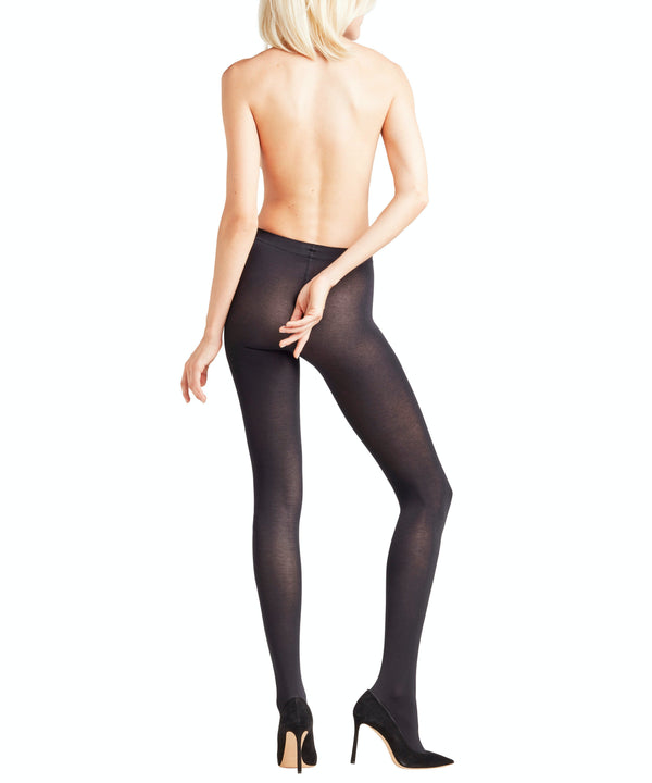 FALKE Cotton Touch Damen Strumpfhose Schwarz