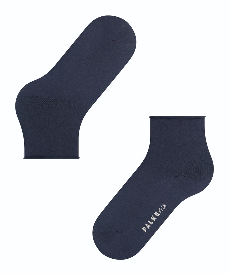 FALKE Cotton Touch Damen Socken Blau