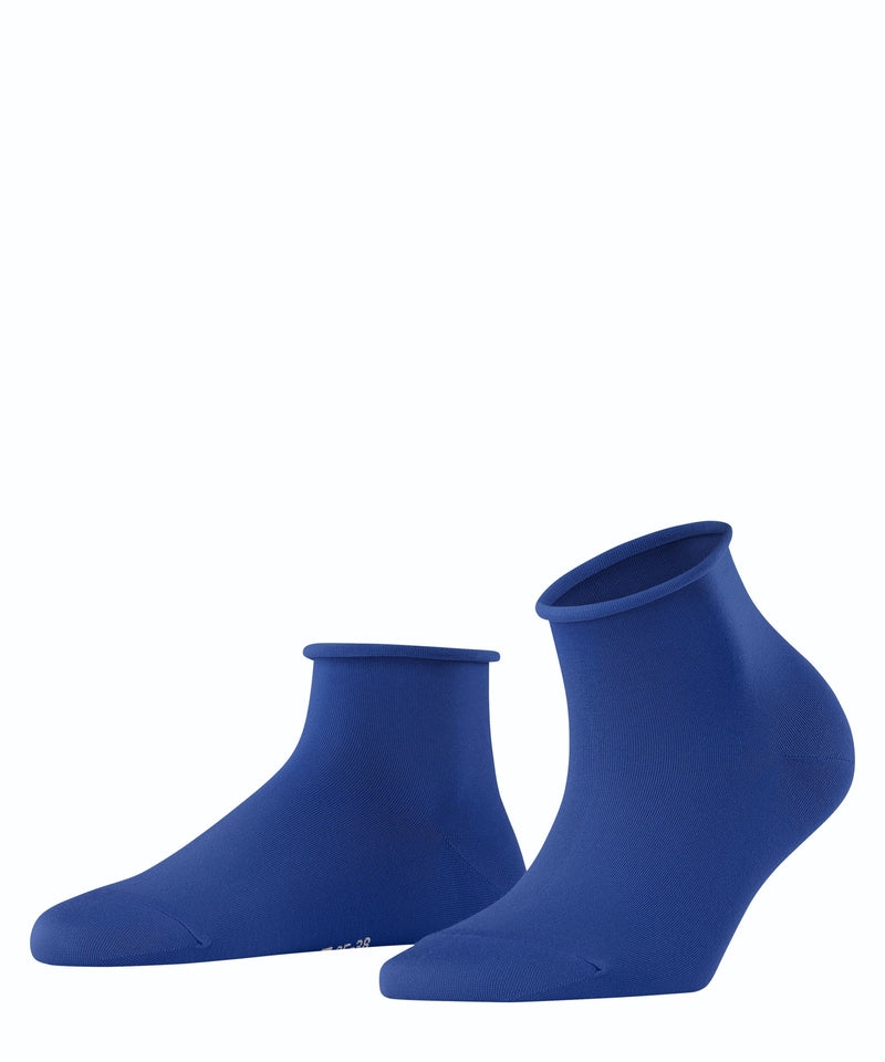 FALKE Cotton Touch Damen Socken Blau