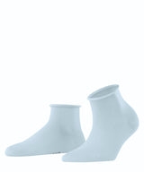 FALKE Cotton Touch Damen Socken Blau