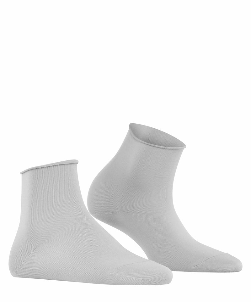 FALKE Cotton Touch Damen Socken Grau