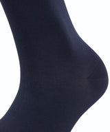 FALKE Cotton Touch Damen Socken Blau