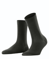 FALKE Cotton Touch Damen Socken Grau