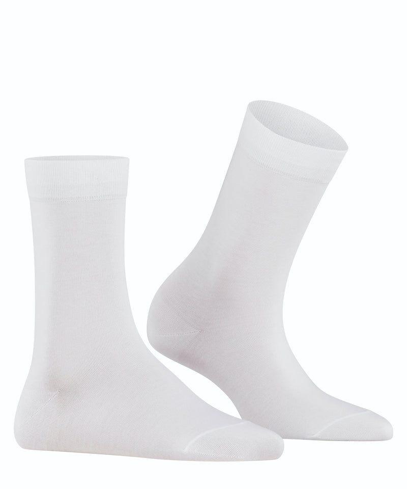 FALKE Cotton Touch Damen Socken Weiß